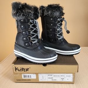 Kuiper winter boots youth girls size 1